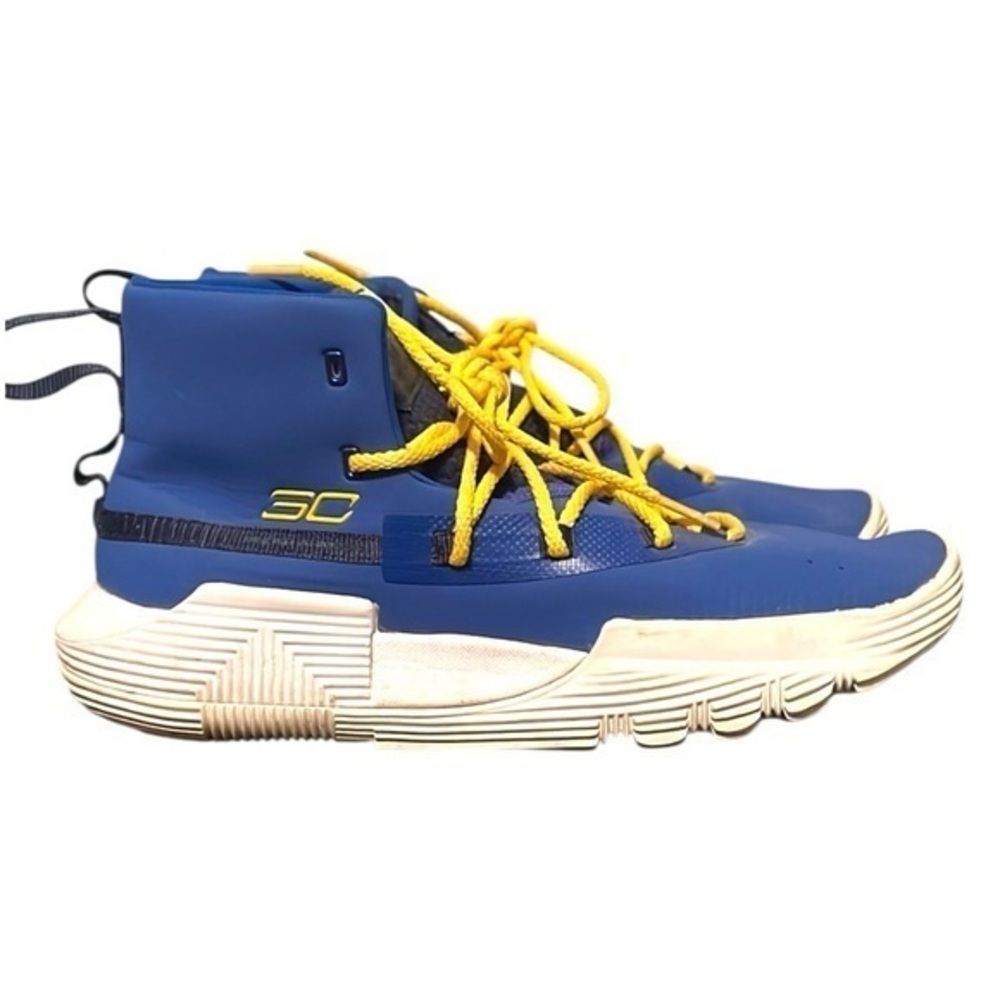 Under Armour Curry 3Zer0 2 'Royal Blue', basketball sneakers, youth size 6.5